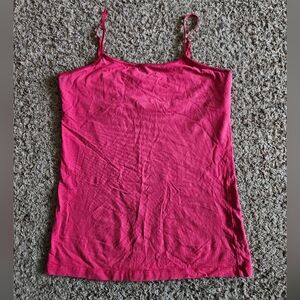 Y2k Max Love Pink Spaghetti Strap Cami Tank | XL